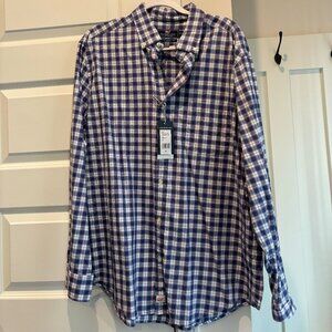 NEW Vineyard Vines Classic Fit Murray Shirt - Edgewater Plaid
